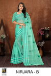 Ronisha Nirjara New Fancy Designer Ethnic Wear Silk Saree Collection